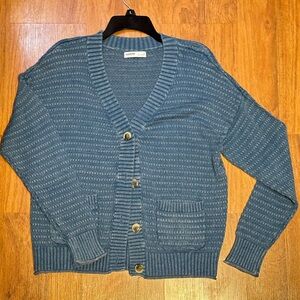 Blue Cardigan - SONOMA goods for life - Size Medium